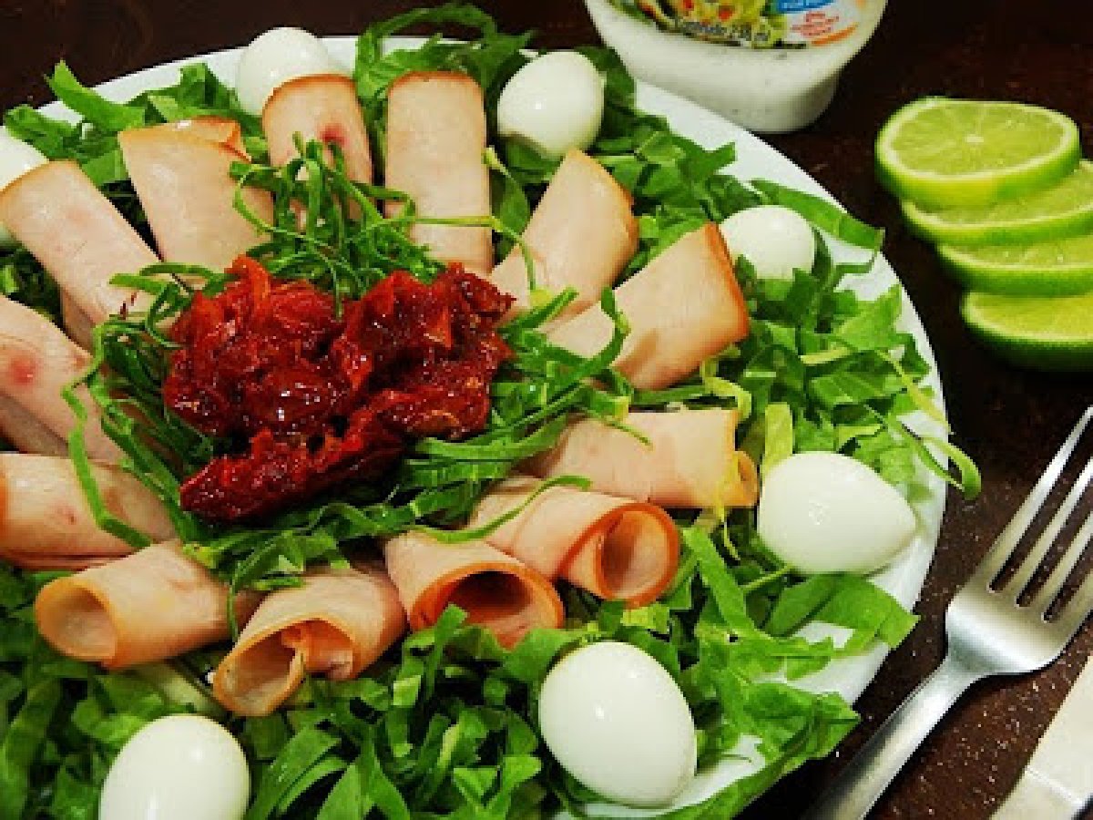 Salada de Almeirão no Capricho!