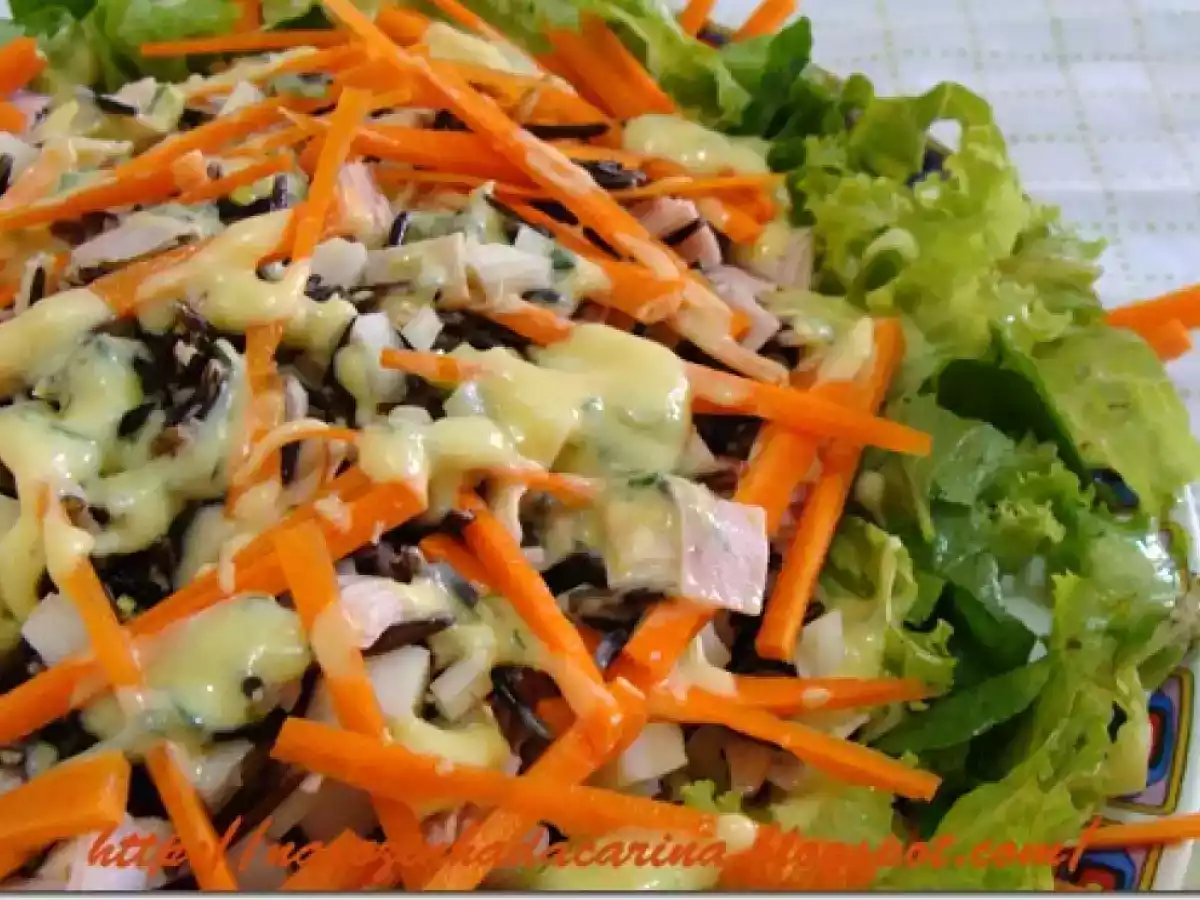 Salada de Arroz Integral e Peito de Peru - foto 2