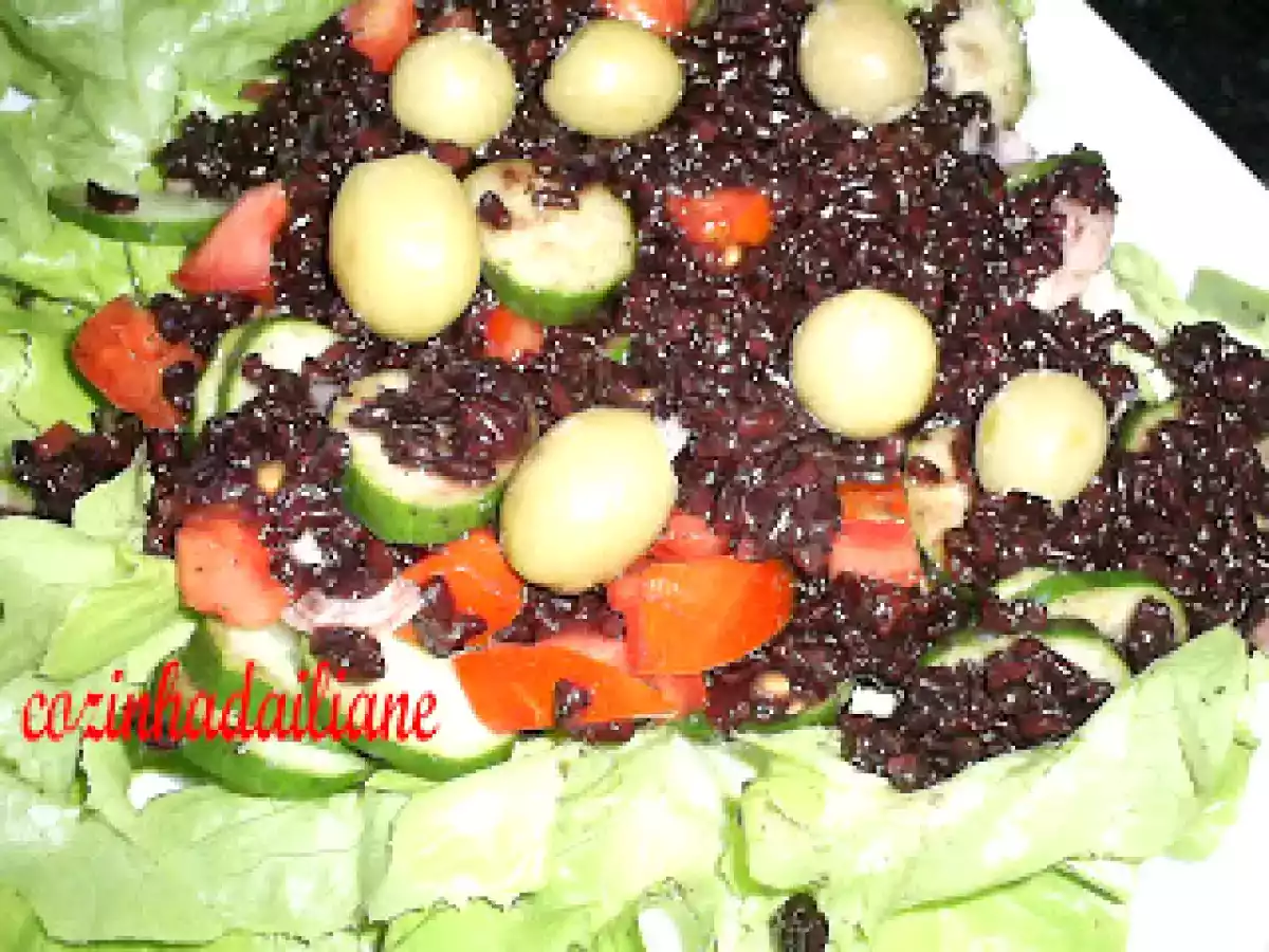 Salada de arroz preto - foto 2