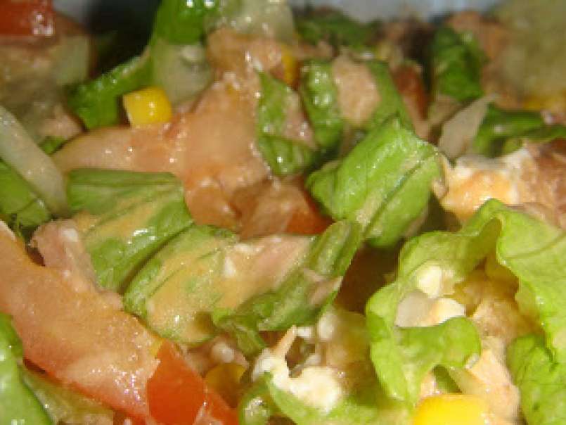 Salada de Atum Temperada com Molho de Cocktail, foto 3