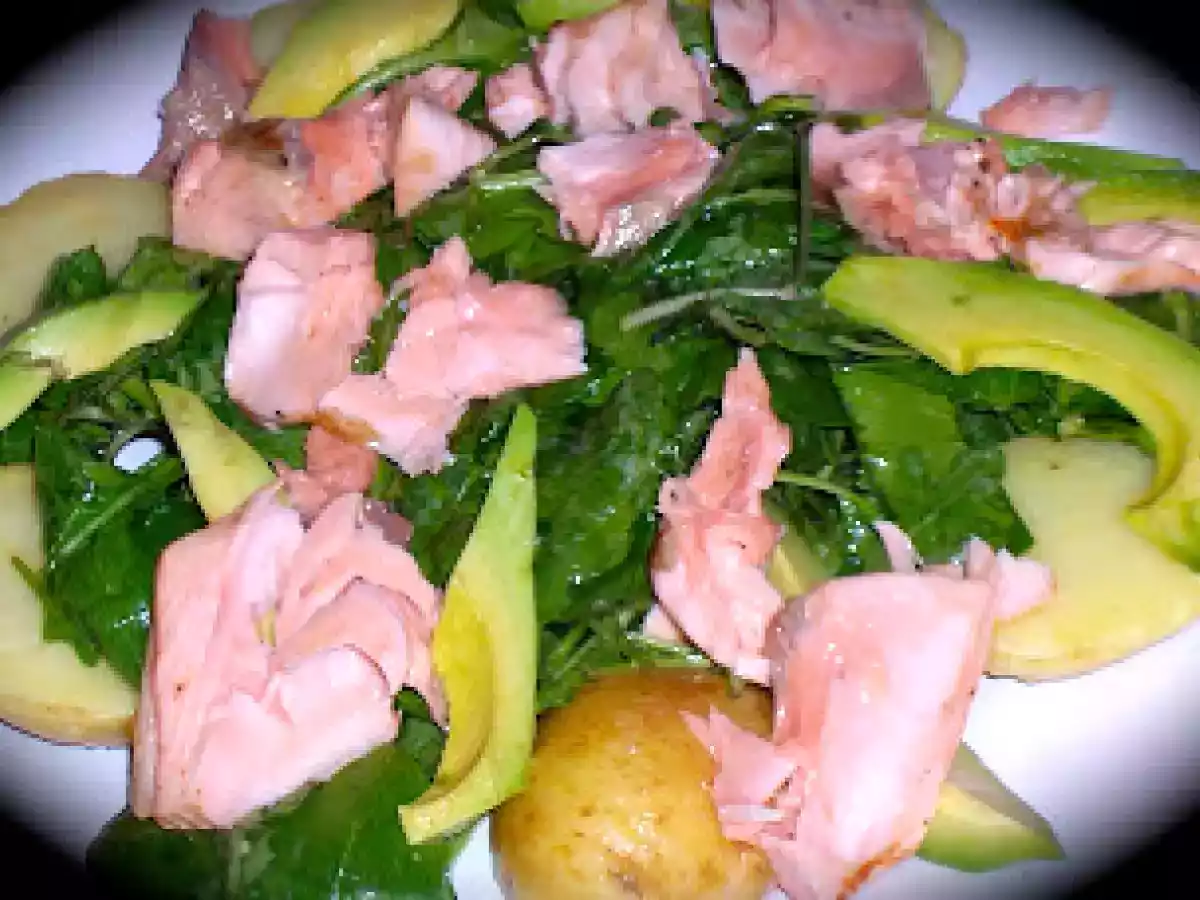 Salada de Batata, Pêra, Abacate e Salmão! - foto 3