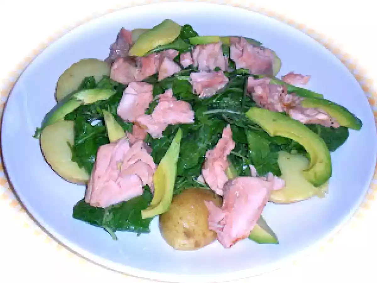 Salada de Batata, Pêra, Abacate e Salmão! - foto 5