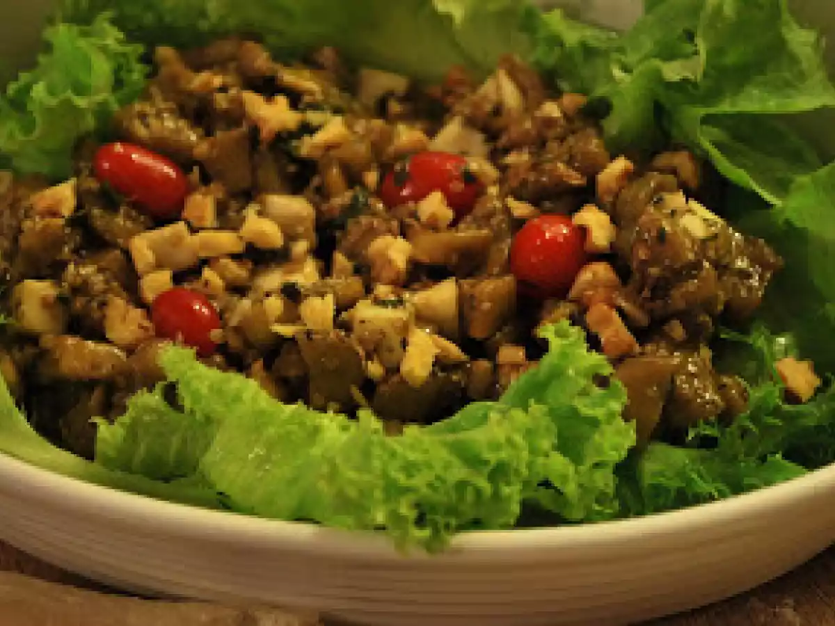 Salada de berinjela