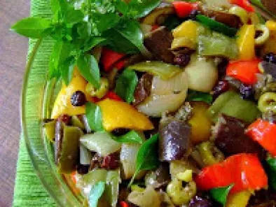 Salada de Berinjela (vegana)