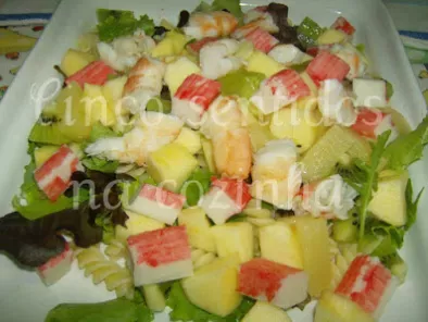 Salada de camarão com fruta - foto 2
