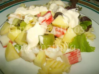 Salada de camarão com fruta - foto 3