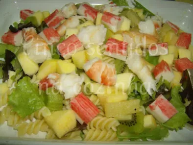 Salada de camarão com fruta - foto 5