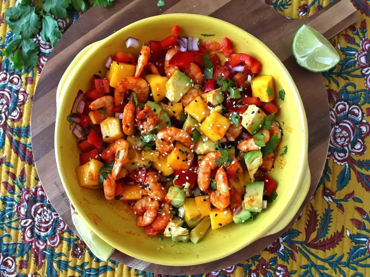 Salada de camarão com manga: receita leve, refrescante e fácil de preparar - foto 7