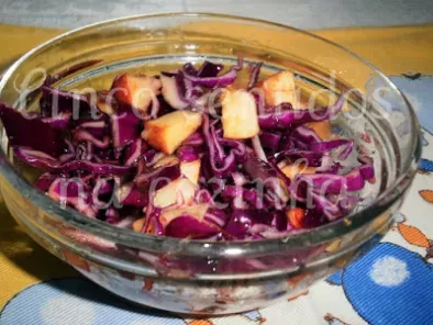 Salada de couve roxa com maçã - foto 2