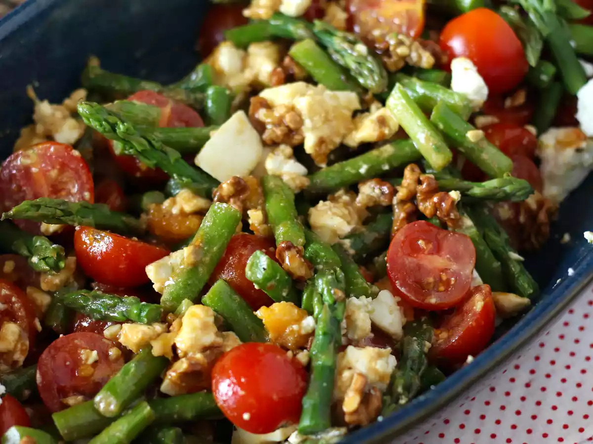 Salada de espargos (aspargos) versão gourmet - foto 3