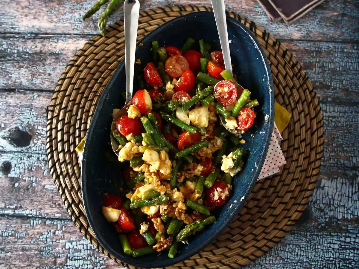 Salada de espargos (aspargos) versão gourmet - foto 4