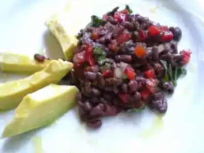Salada de feijão azuki