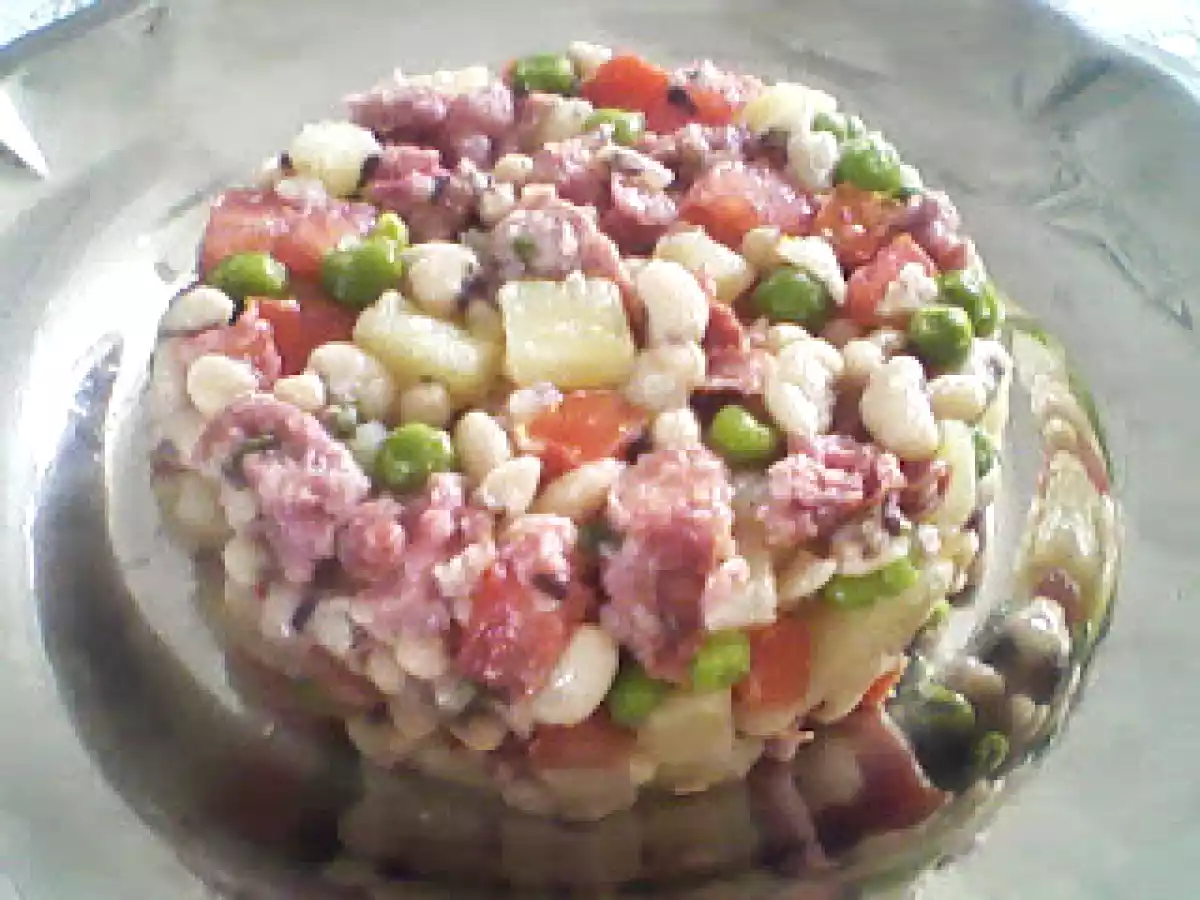 Salada de Feijão Branco à Minha Moda!