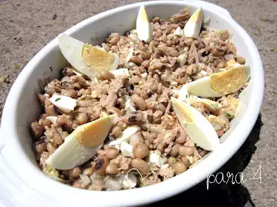 Salada de feijao frade