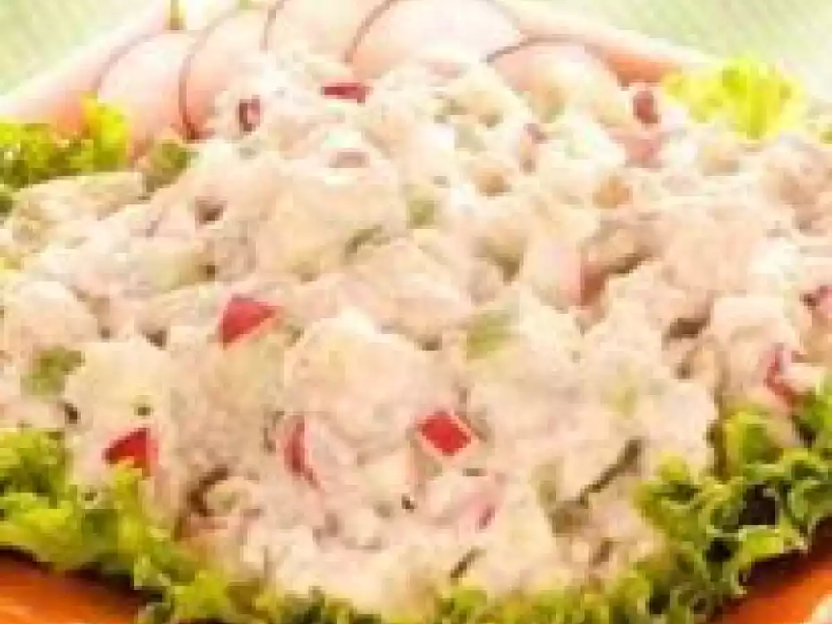 Salada de Filé de Pescada