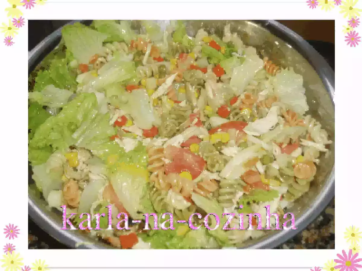 Salada de frango