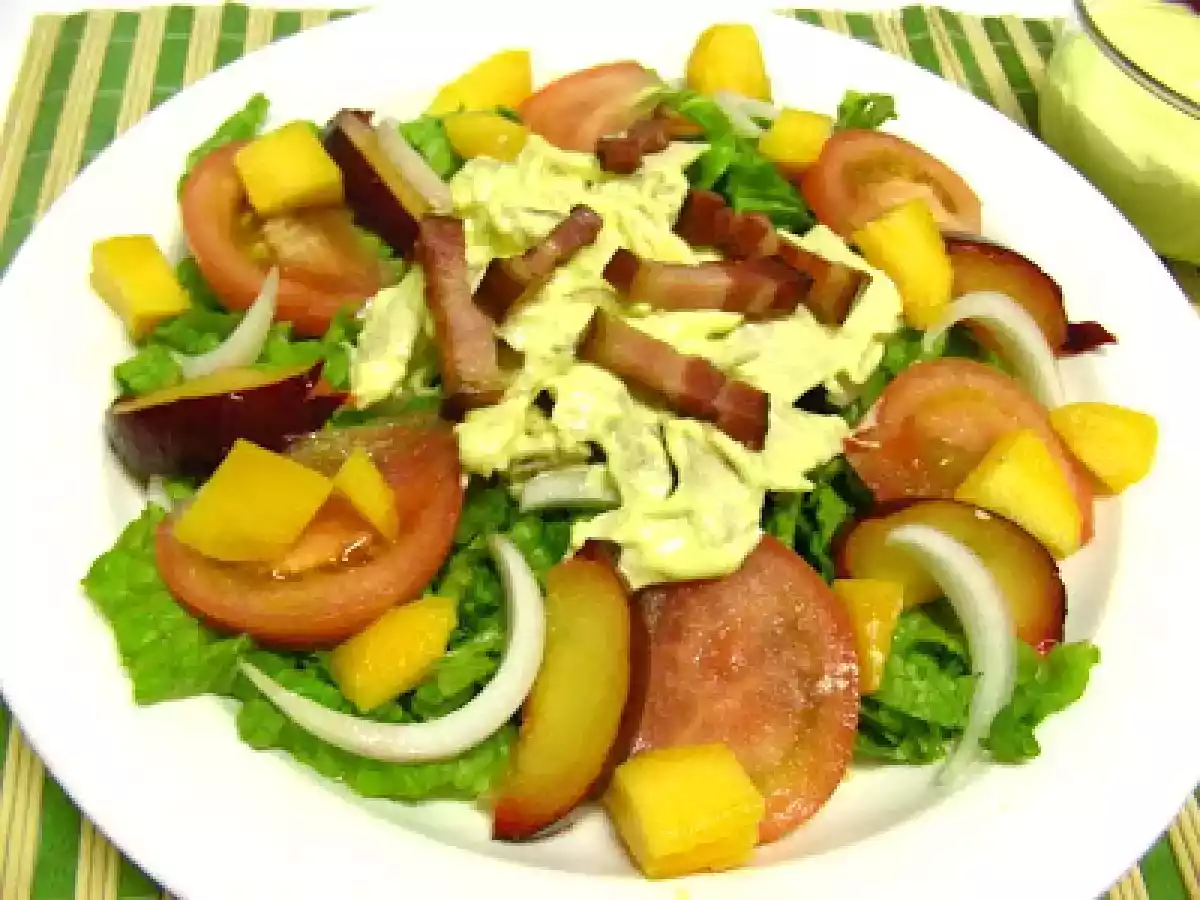 Salada de frango com maionese