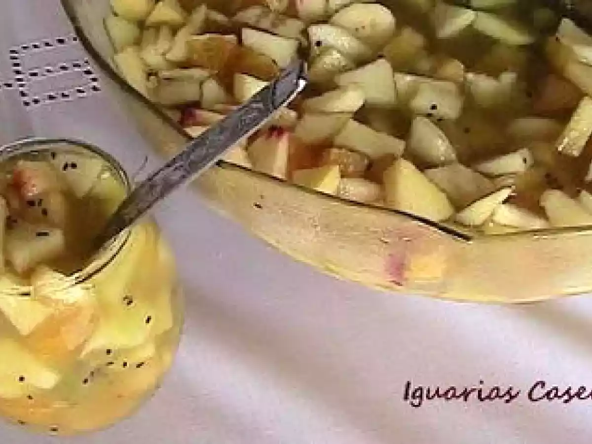 Salada de Fruta com Chá