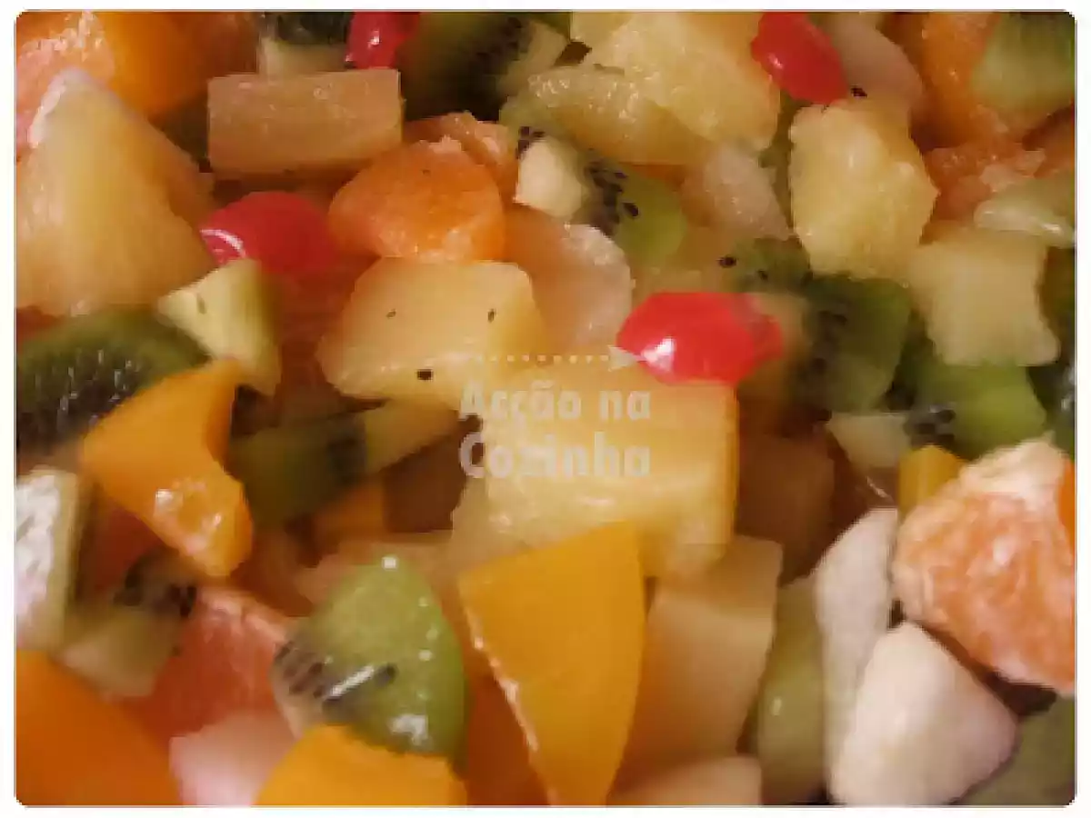 Salada de fruta com vinagre de framboesa - foto 2