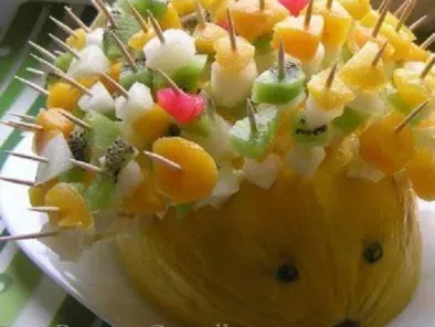 Salada de frutas porco-espinho (Rosiane)