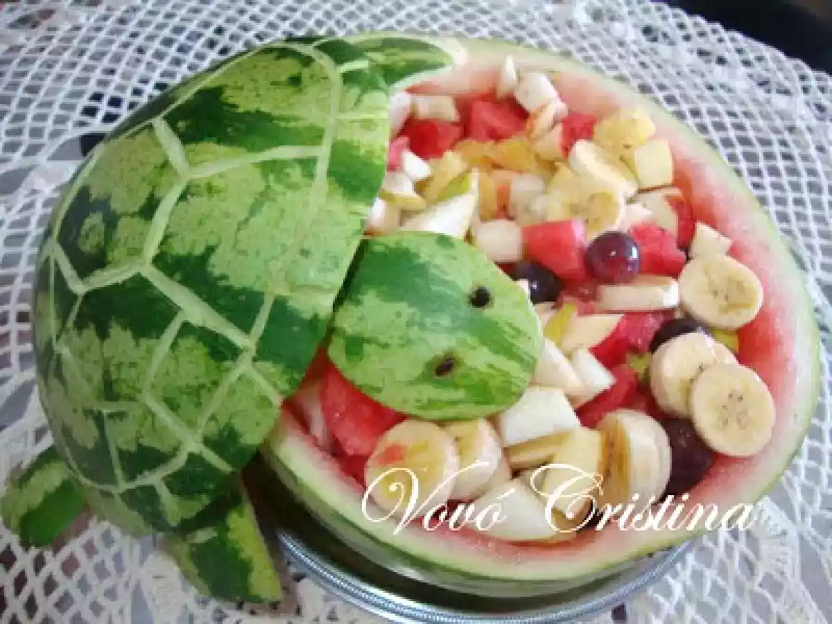 SALADA DE FRUTAS (TARTARUGA)