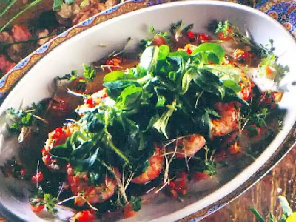 Salada de Gambas