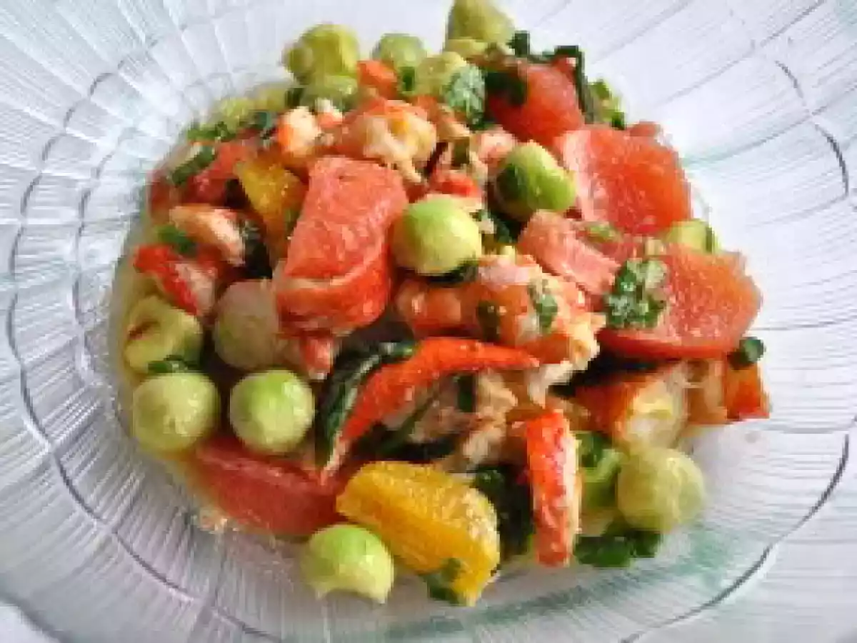 Salada de lavagante com citrinos e abacate - foto 2
