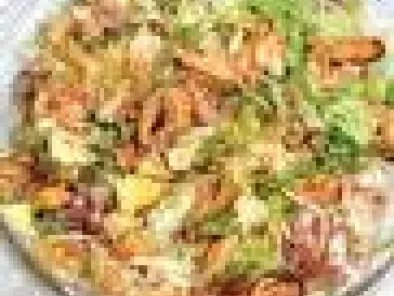 Salada de Marisco com Frutos Tropicais