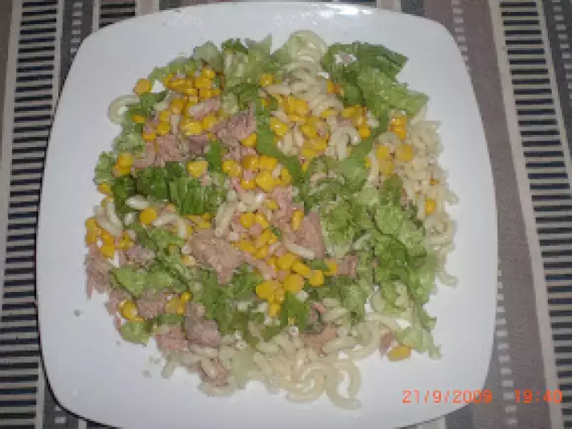 Salada de massa com atum, foto 2