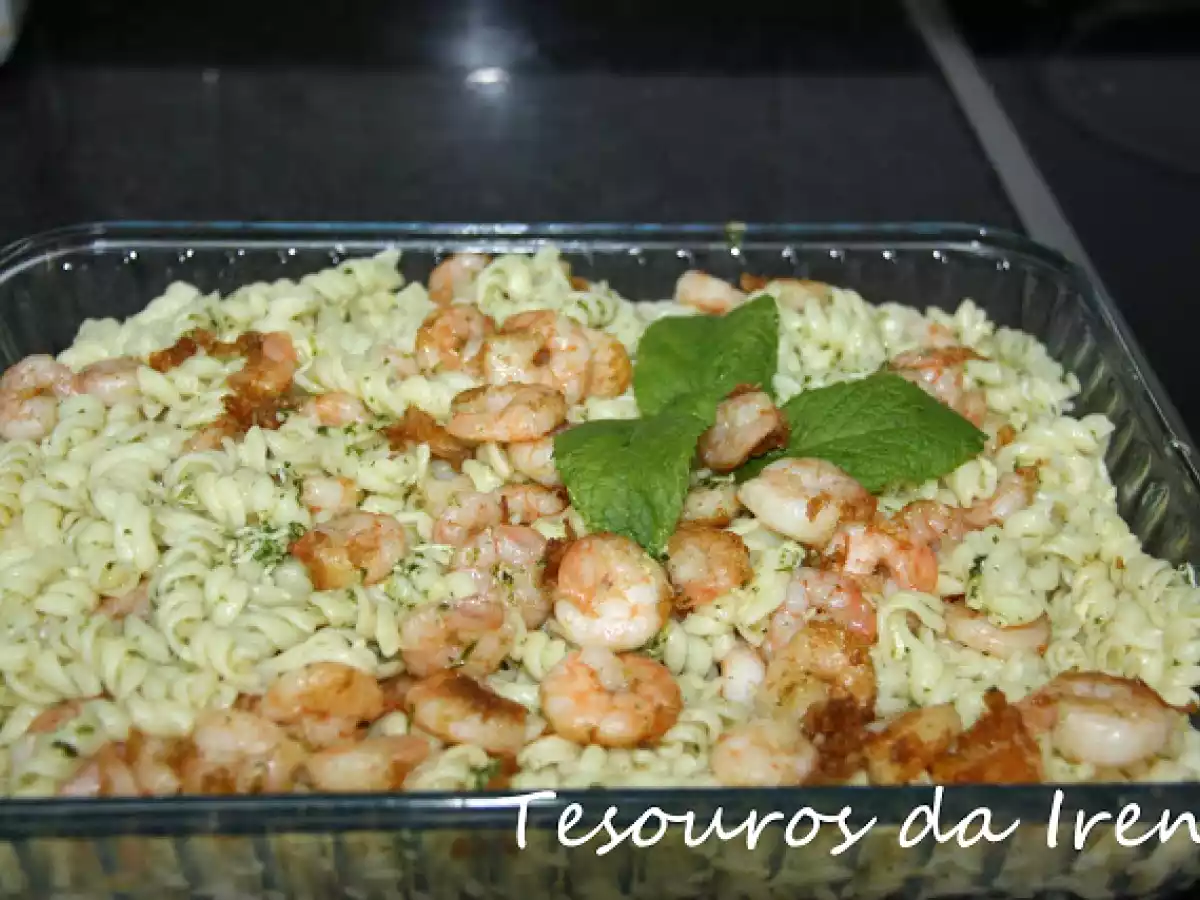 Salada de massa com camarão - foto 2