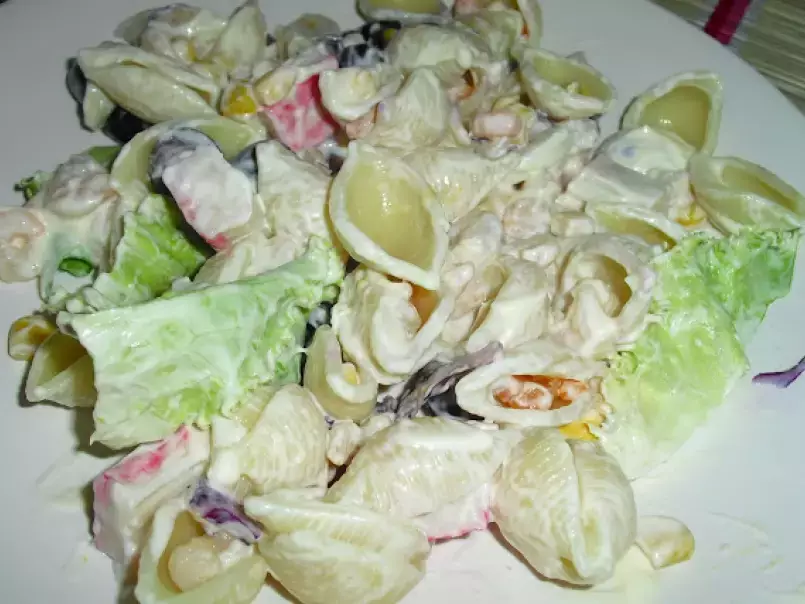 Salada de massa com couve roxa - foto 7