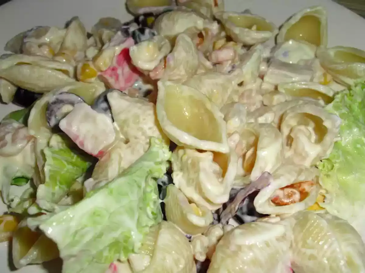Salada de massa com couve roxa - foto 9