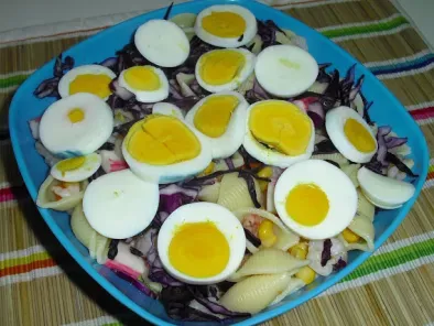 Salada de massa com couve roxa - foto 5
