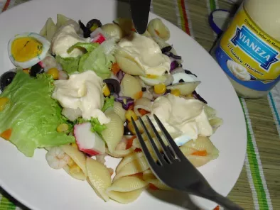 Salada de massa com couve roxa - foto 6
