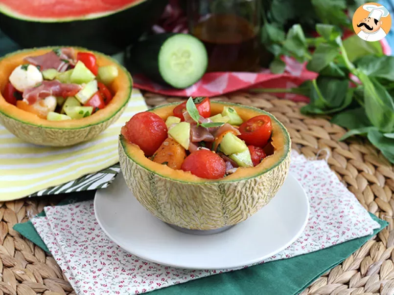 Salada de melão colorida - foto 2