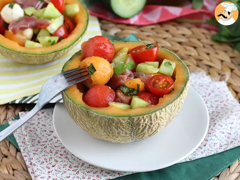 Salada de melão colorida - foto 3
