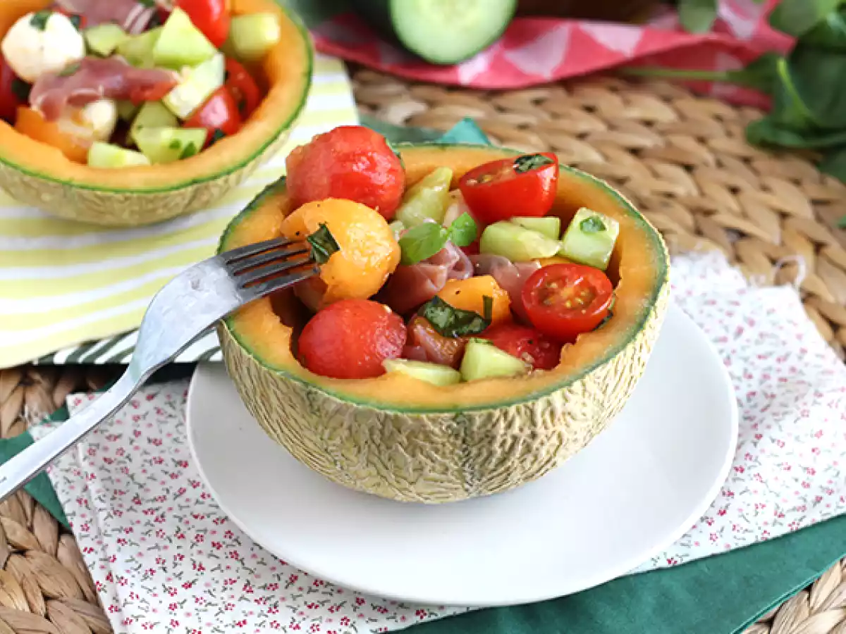 Salada de melão colorida - foto 3