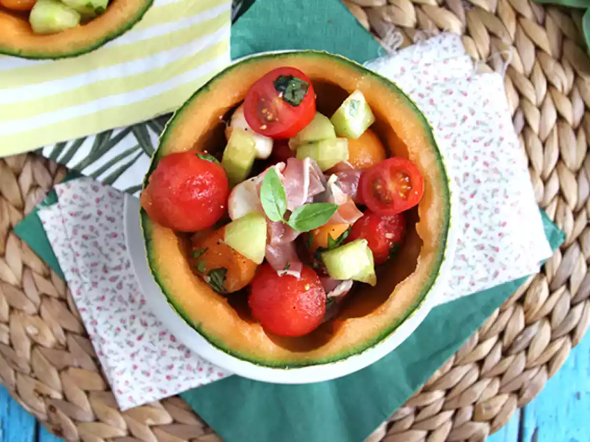 Salada de melão colorida - foto 4