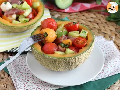 Salada de melão colorida - foto 3
