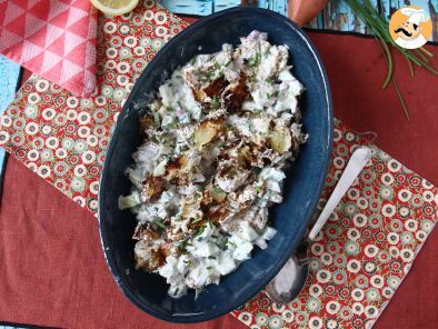 Salada de pepino com batata a murro - foto 7