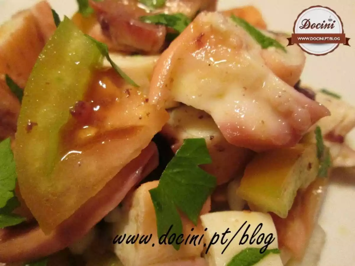 Salada de Pota com Tomate