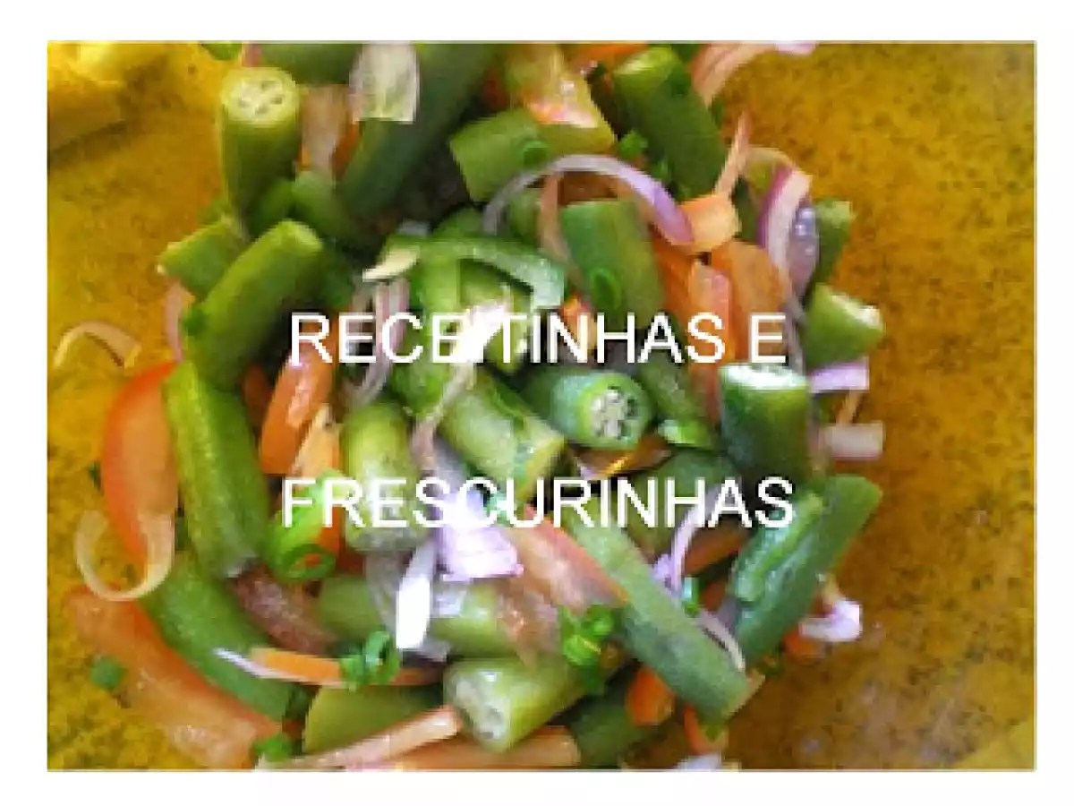 Salada de quiabo