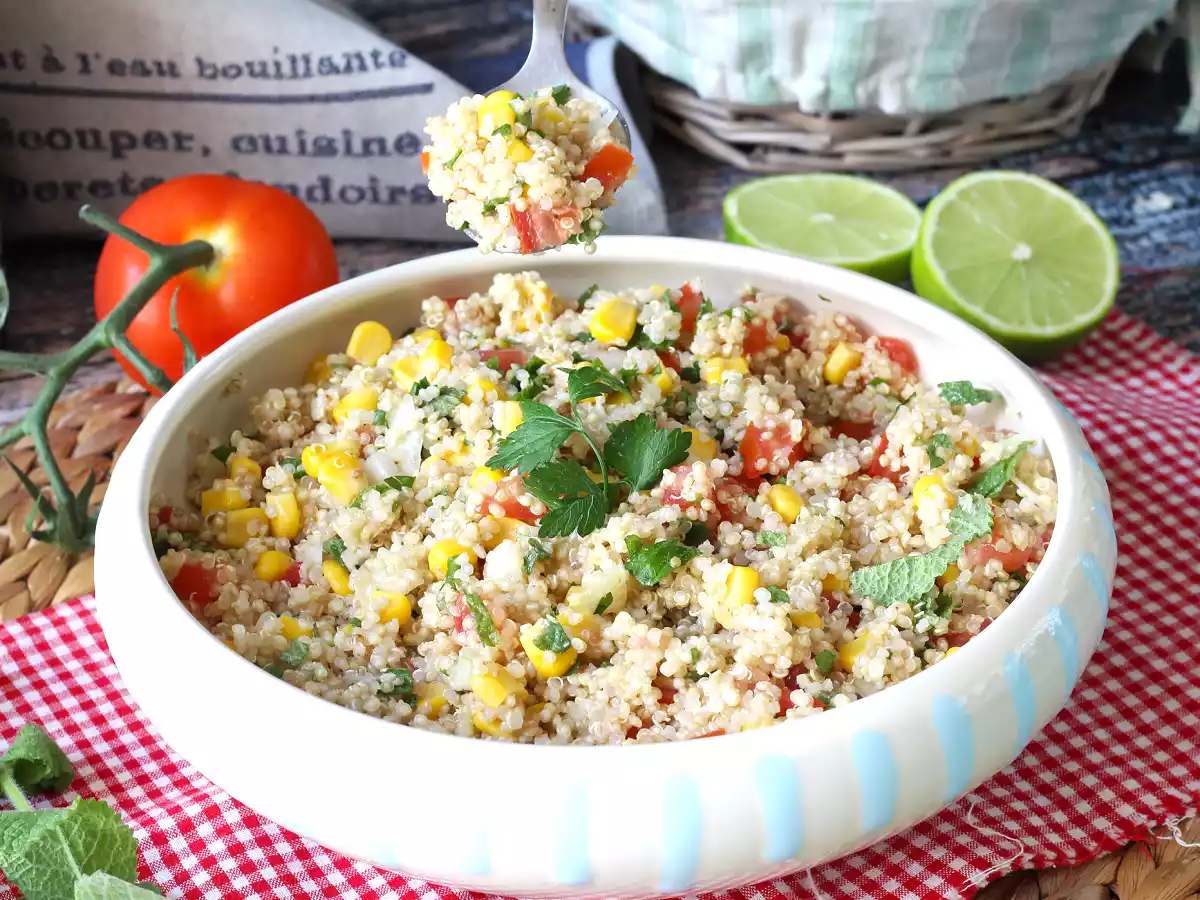 Salada de quinoa com sabor de tabule: Refrescante e ainda mais saudável - foto 2