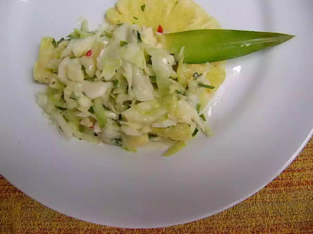 SALADA DE REPOLHO E ABACAXI - foto 2