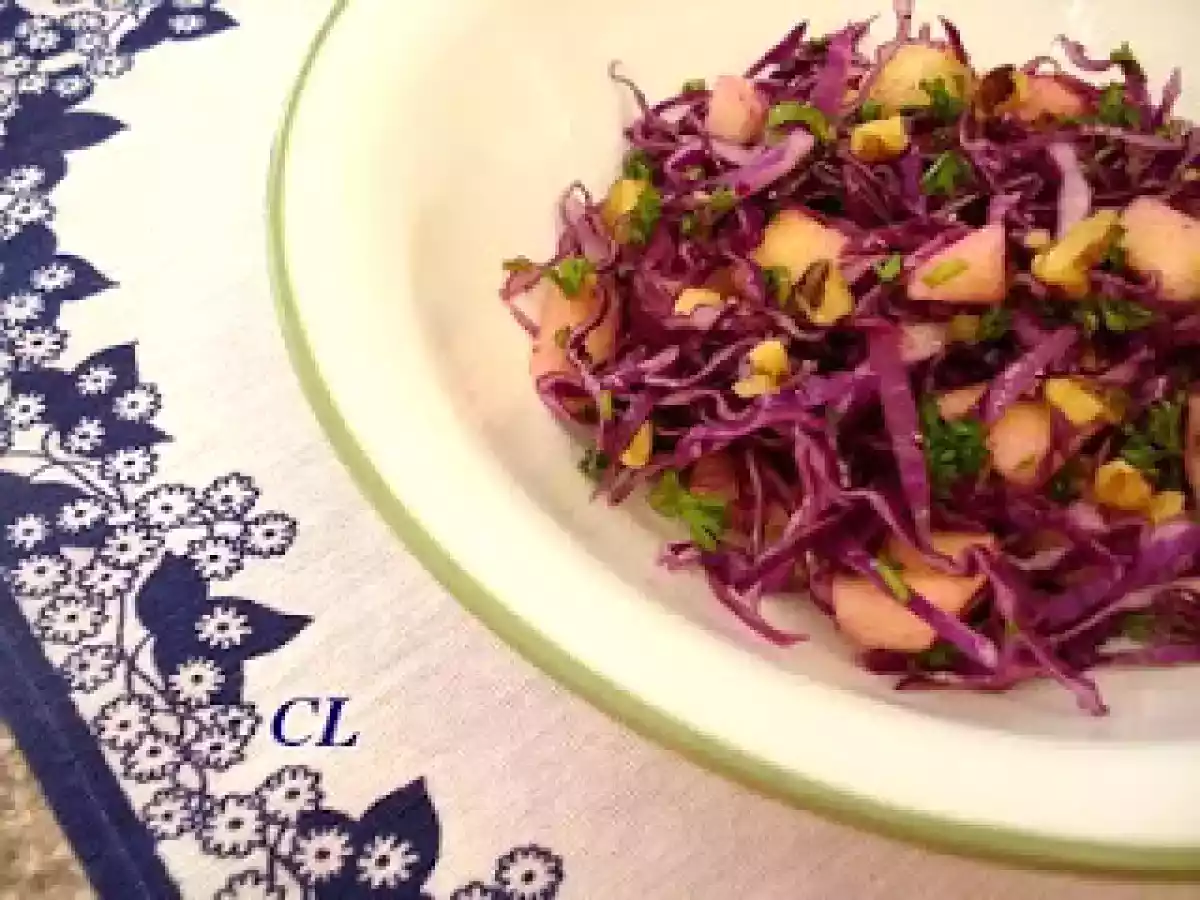 Salada de Repolho Roxo