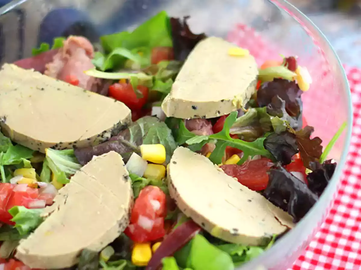 Salada landaise, receita francesa - foto 2