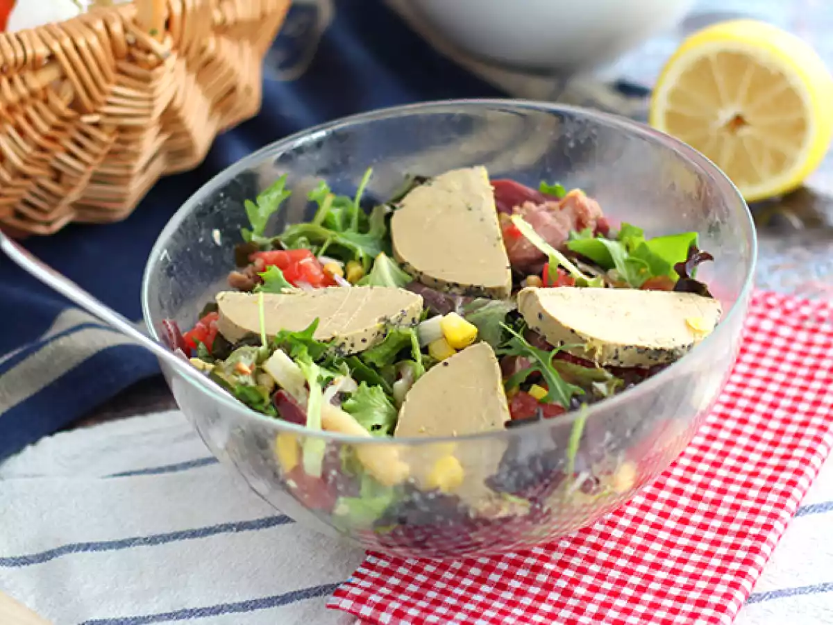 Salada landaise, receita francesa - foto 4