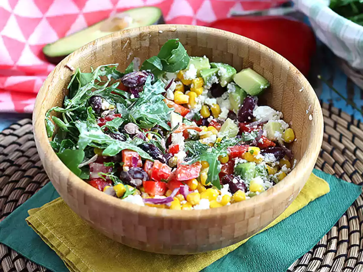 Salada mexicana no pote - foto 4