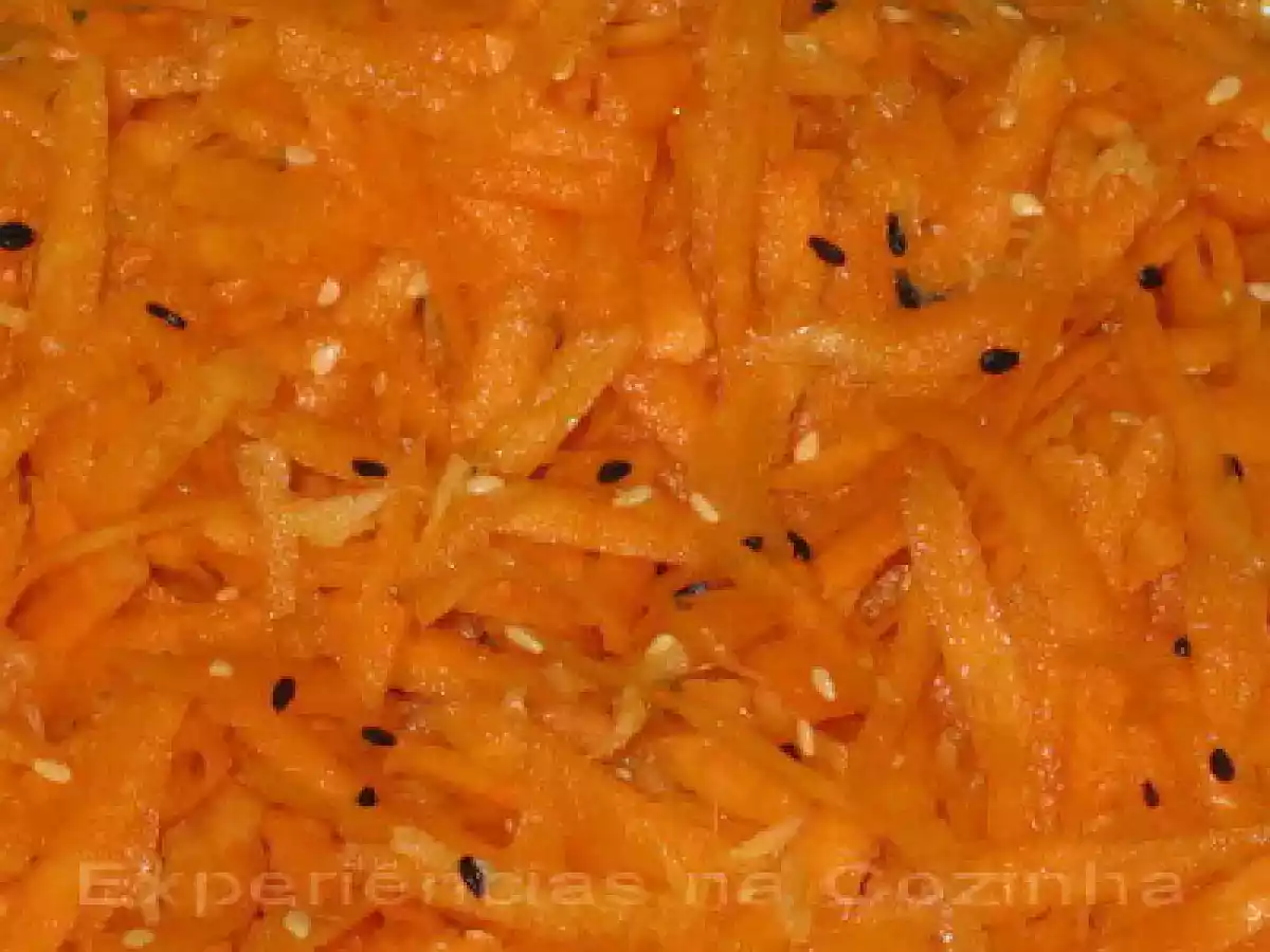 Salada Oriental de Cenoura