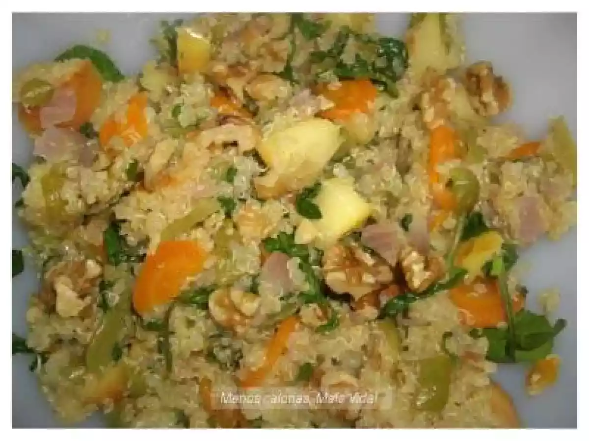 Salada Quente de Quinoa